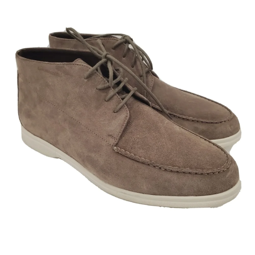 NEW CANALI Suede Chukka Boot Brown